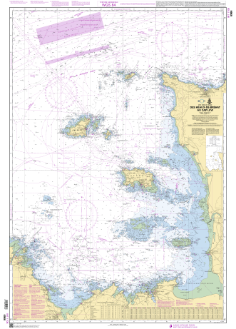 French Chart - 6966 - Des Héaux-de-Bréhat au Cap Lévi