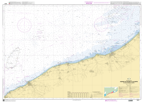 FrenchChart - 7417 Abords de Fécamp et de Dieppe - Du Cap d'Antifer à Dieppe