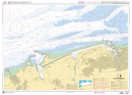 French Chart  - 7057 Port de Dunkerque