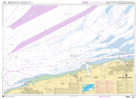 French Chart - 6651 De Calais à Dunkerque